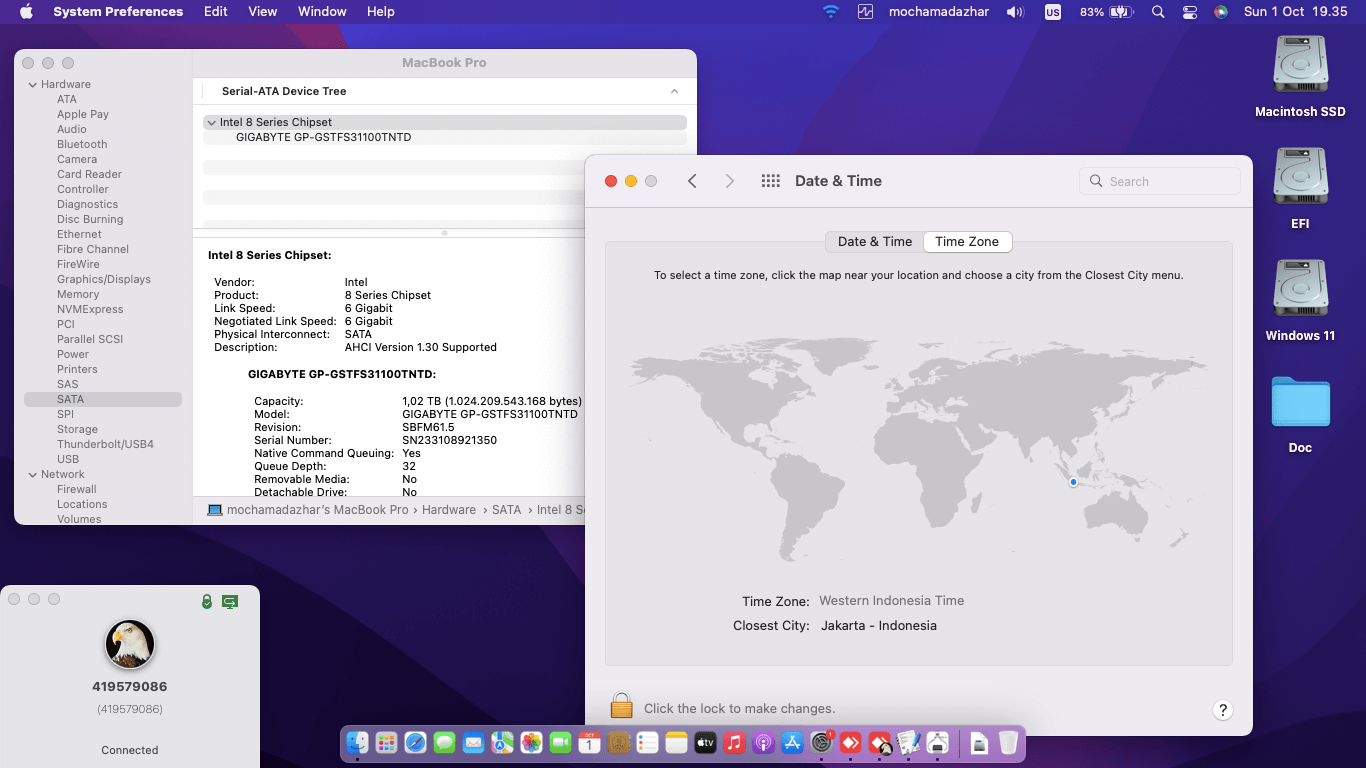 Toshiba Dynabook R734:M 4th [Haswell   Intel HD 4600 + PS2]   OpenCore 1